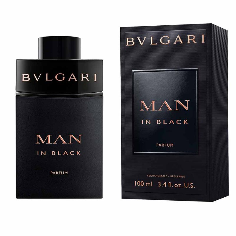 Perfume Bvlgari Man in Black Masculino Parfum - Época Cosméticos